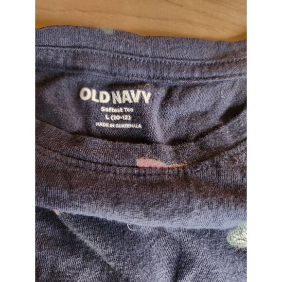 Lot of 2 Girls L 10/12 1 Cat & Jack /1 Old Navy Long Sleeve Butterfly, Glitter - Picture 8 of 8